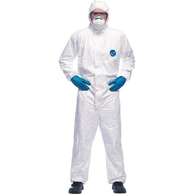 CERVA DuPont Tyvek 500 Xpert Ecopack / Антистатичен гащеризон с качулка, размер L (0315006980003)