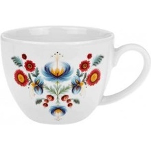 Oxalis Folklor porcelánový hrnek 425 ml