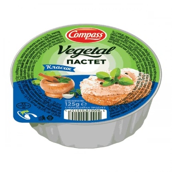 Пастет Компас класик Vegetal 125гр