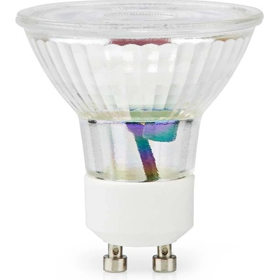 NEDIS LED žárovka GU10/ PAR16/ 1,9 W/ 220 V/ 145 lm/ 2700 K/ teplá bílá/ čirá