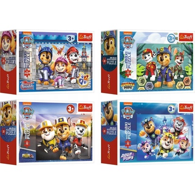 Trefl Mini miniMAXI Tlapková patrola/Paw Patrol v krabičce 11x8x4cm 20 dílků