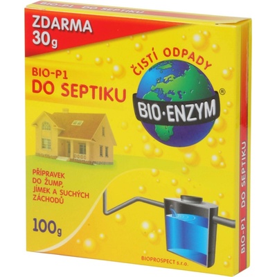 Bio-enzym Bio P1 do septiku 100 g