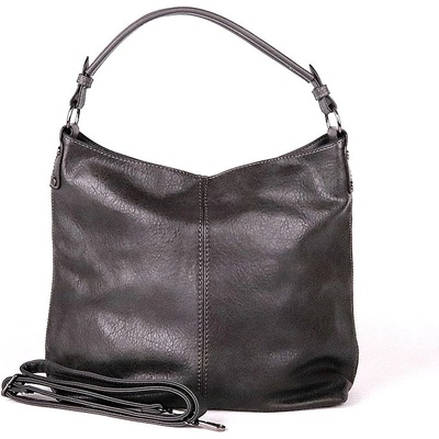 Velká tmavěkabelka na rameno i crossbody Romina D572 šedá