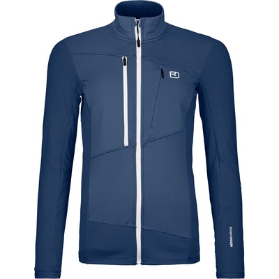 Ortovox Дамско вълнено яке Ortovox Women's Fleece Grid Jacket Fleece jacket - Blue Nunatak (105-5184-0913)