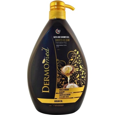 Dermomed Arganový olej sprchový gél dávkovač 1000 ml