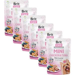 Brit Care MINI Пиле и Туна 6 x 85 г