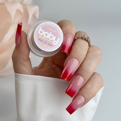 Clavier Nailsology Baby Boomer Ombre gél 3v1 R02 Strawberry 3g
