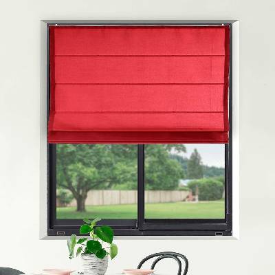 Roleta Římská, STANDARD, Červená, R 016 , 50 x 130 cm