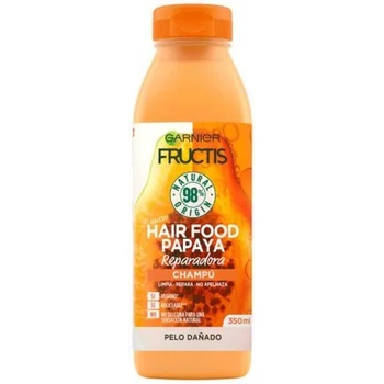 Garnier Fructis Papaya Hair Food Възстановяващ шампоан за увредена коса с папая 350мл