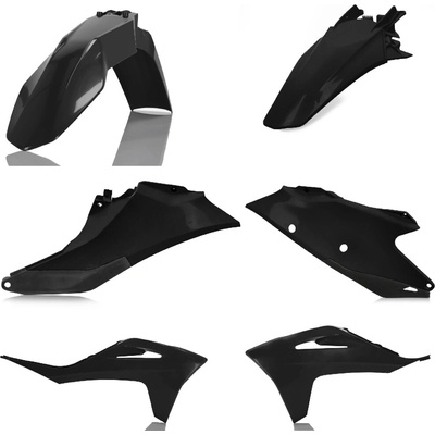 Acerbis plastový kit sa hodí pre GAS GAS EX 300/EXF 250/350/450/MC125/MCF 250/450 21- čierna