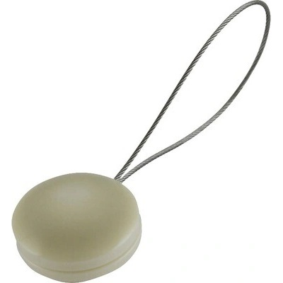 Magnetická spona na závesy Pearls béžová 1 ks
