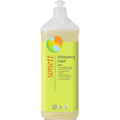 Sonett Dishwashing Liquid tekutý prostředek na nádobí Lemon 300 ml