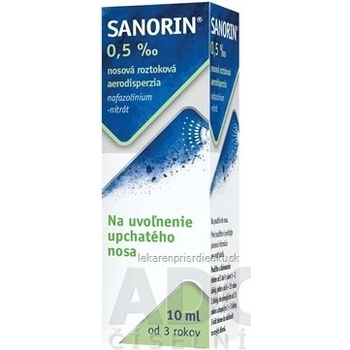 Sanorin 0,5‰ aer.nao.1 x 10 ml/5 mg