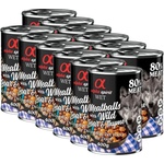 Alpha Spirit Meatballs - Дивеч с мащерка 12 x 400 г