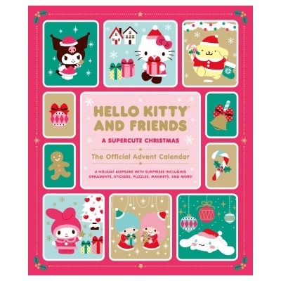 Running Press Book Publishers Hello Kitty and Friends: A Supercute Christmas: The Official Advent Calendar | Sanrio Inc