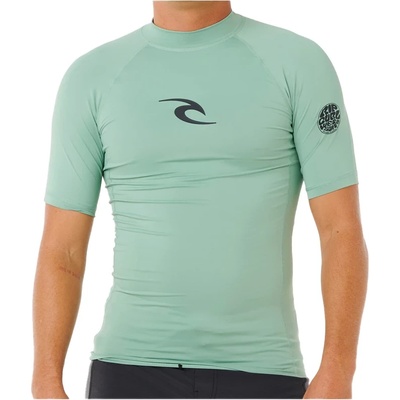 Rip Curl Мъжка плажна тениска от ликра Rip curl Waves UPF Perf S/S Lycra - Aloe (050-2305-0112)