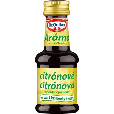 Dr. Oetker Aroma citrónové 38 ml – Zboží Mobilmania