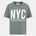 Blank Essentials Тениска Blank Essentials Women's NYC Cotton Short Sleeve Oversized T-Shirt - Sage