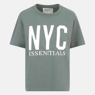 Blank Essentials Дамска тениска Blank Essentials Blank NYC Essentials T-Shirt Ladies - Sage