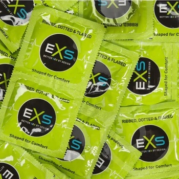 EXS Condoms Extreme с ивици и точици 40 бр