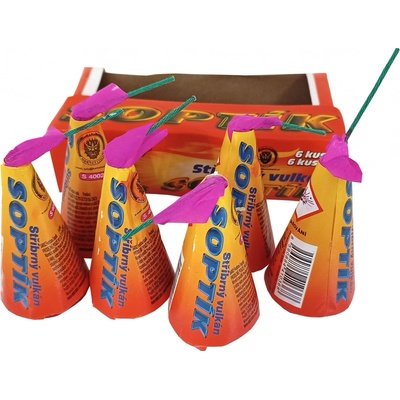 Fontána Super Etna 6 ks