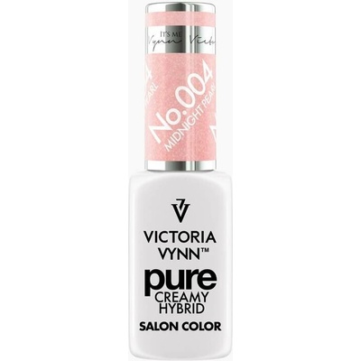 VICTORIA VYNN Hybridní gel lak PURE CREAMY HYBRID 004 Midnight Pearl 8 ml