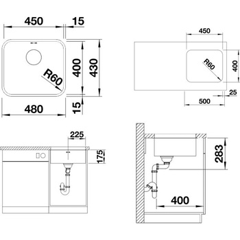 Image 1 of BLANCO SUPRA 450-U (518203)