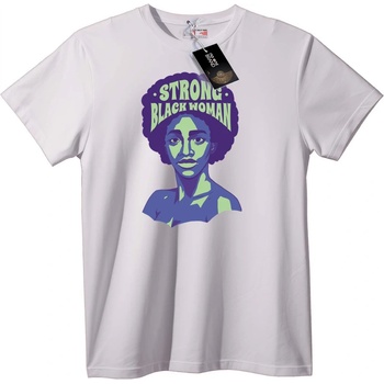 NOONEBRAND Тениска Силна Черна Жена - 5XL, Black
