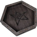 Myší Doupě Dice Tray Dřevěný mořený Cthulhu