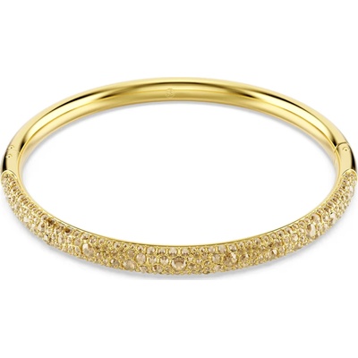 Swarovski Pevný pozlacený náramek s křišťály Sublima 572333 18,5 cm