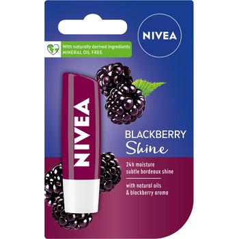 Image 1 of Nivea Балсам за устни Blackberry Shine, 4.8 g