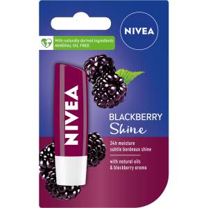 Nivea Балсам за устни Blackberry Shine, 4.8 g