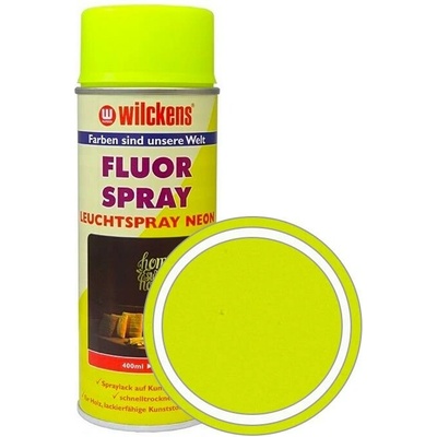 Wilckens fluorescenčná svietiaca farba v spreji 400 ml žltá