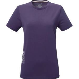 Millet Дамска тениска Millet Women's Chamonix Flower S/S T-shirt - Purple Velvet (916-7412-0113)