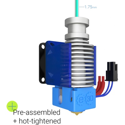 E3D Хотенд V6 All-Metal Bowden - 1, 75 mm - 24V предварително сглобен (V6-175-B-24V-AS)