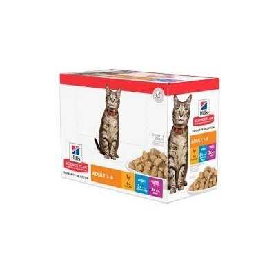 Hill's Fel. SP Adult Chick & Beef & Ocean Fish 12 x 85 g