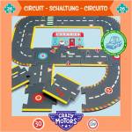 DJECO Образователен пъзел Djeco Crazy Motors - Пъзел гигант, 26 части (DJ05498) - baby