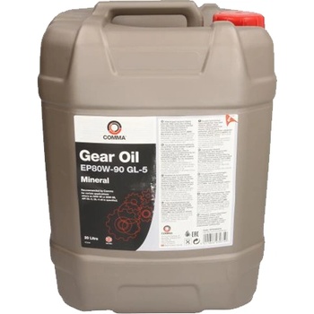 Image 1 of Comma Трансмисионно масло comma gear oil ep80w90 gl5 20 литра