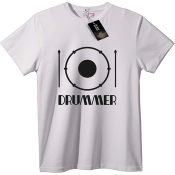NOONEBRAND Тениска Барабанист - 7XL, Black