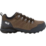 Jack Wolfskin Мъжки мултиспорт обувки Jack Wolfskin Refugio Texapore Low Multisport shoes - Brown / Phantom - размер 48 (EU) (022-0636-0425)