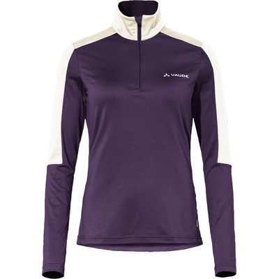 VAUDE Дамски поларен пуловер Vaude Women's Livigno Halfzip II Fleece jumper - Eggplant - размер 40 (EU) (105-2999-1314)