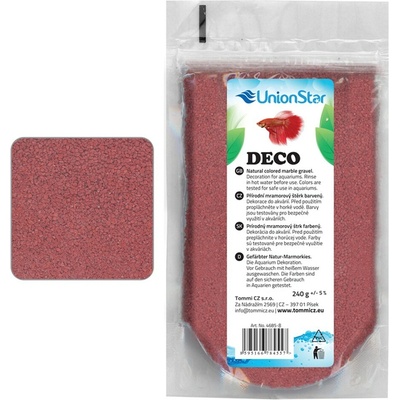 UnionStar Betta piesok Deco terakota 1-1,5 mm 240 g
