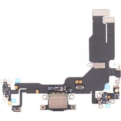Nabíjecí obvod + Flex kabel iPhone 15 - černý IPH0235