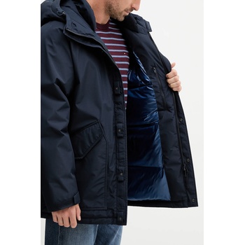 Tommy Hilfiger Пухено яке Tommy Hilfiger в тъмносиньо зимен модел MW0MW40627 (MW0MW40627)