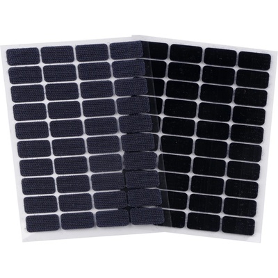 Pro Háčkování Suchý zip samolepící, obdélníčky 15x25 mm, tmavě modrý