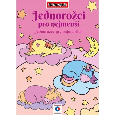 Baloušek Tisk omaľovánky A5 Kúzelní jednorožci