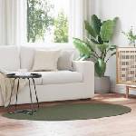 vidaXL Килим HUARTE Горско зелено 120 x 170 cm Полиестер (4103742)