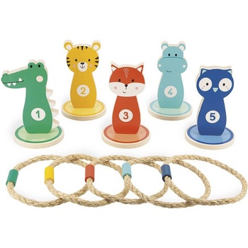 Janod Hádzanie kruhov Zvieratá