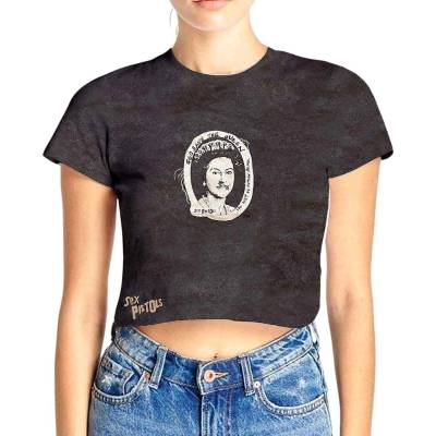 Sex Pistols God Save The Queen (Wash Collection) Black L Дамски Риза (SPCT26LDD03)