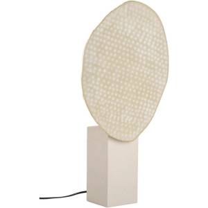 Bizzotto Бежова метална настолна лампа с метален абажур (височина 57 cm) Neev - Bizzotto (0826836)